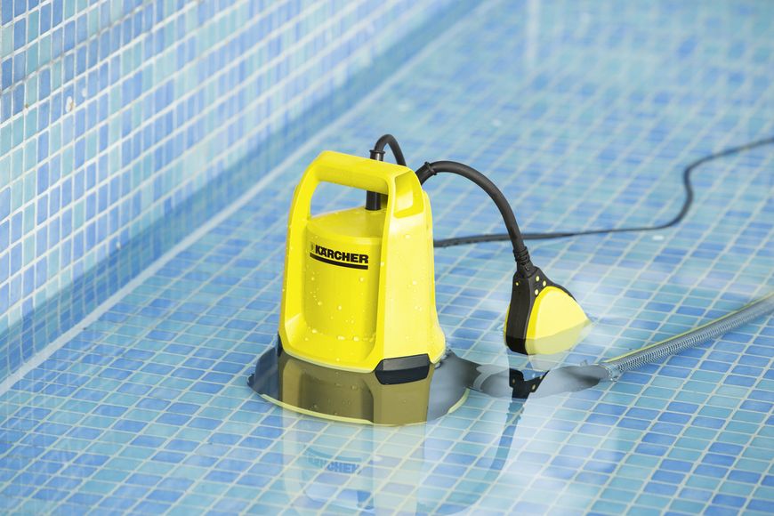 Насос дренажный Karcher SP 2 Flat для чистой воды: 250 Вт, 6000 л/ч, 7м погружения, вес 3.8 кг 1.645-501.0 фото