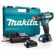Купити Шурупокрут акумуляторний MAKITA HP333DWAE (2акум.12В 2Аг слайдер/зарядний/кейс) в Україні у Tools Store