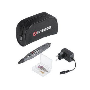 Прямая шлифмашина, гравер Intertool DT-0518: 18 Вт, 18000 об/мин, прямая шлифмашина, бормашина DT-0518 фото