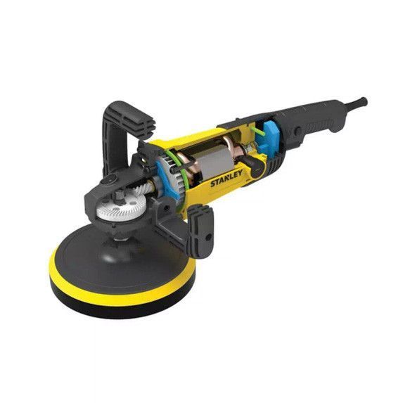 Полировальная машина сетевая STANLEY SP137, для авто, диски 180 мм SP137 фото