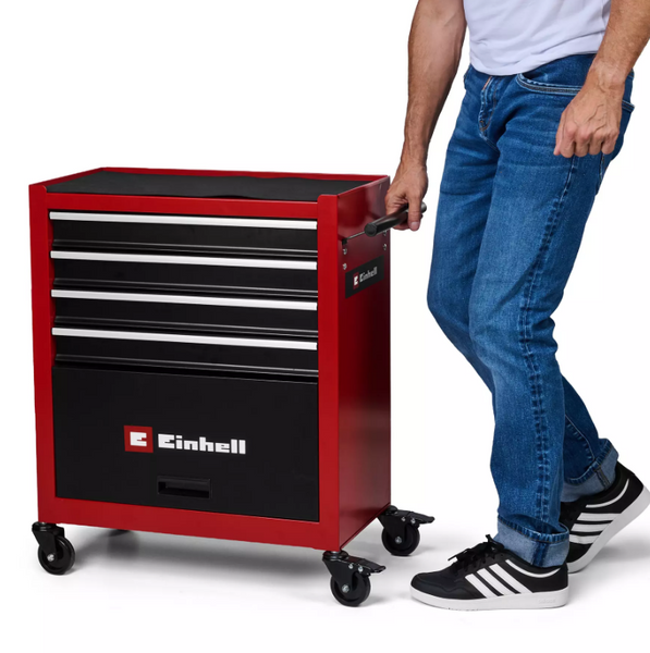 Инструментальная тележка для инструментов на колесах 5 секций Einhell TC-TW 100 4510170 фото