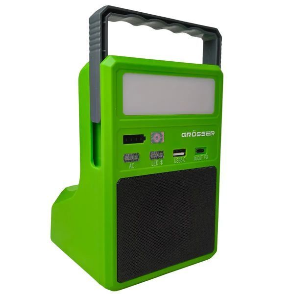 Купити Інвертор напруги акумуляторний GROSSER GPI 300 (20В/каркас/330Вт/на 1 акумулятори) в Україні у Tools Store