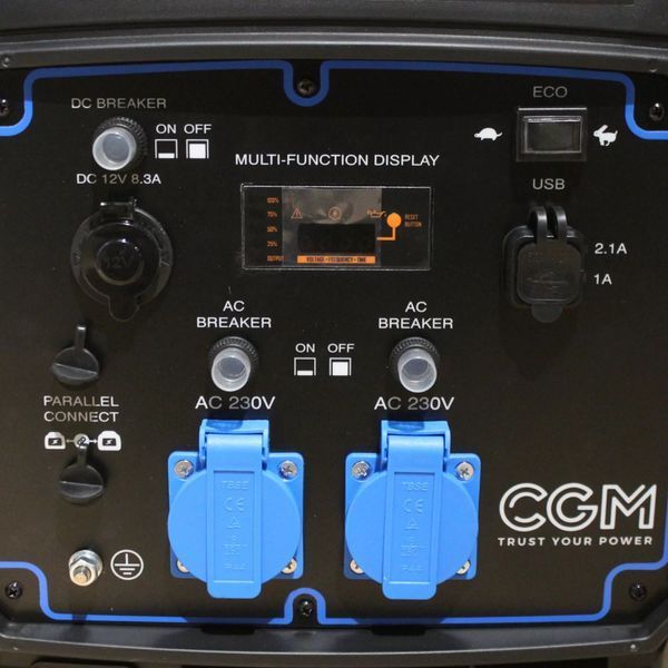 Генератор бензиновый инверторный CGM 3300IE (3.2-3.5кВт/электростартер) 3300iE фото