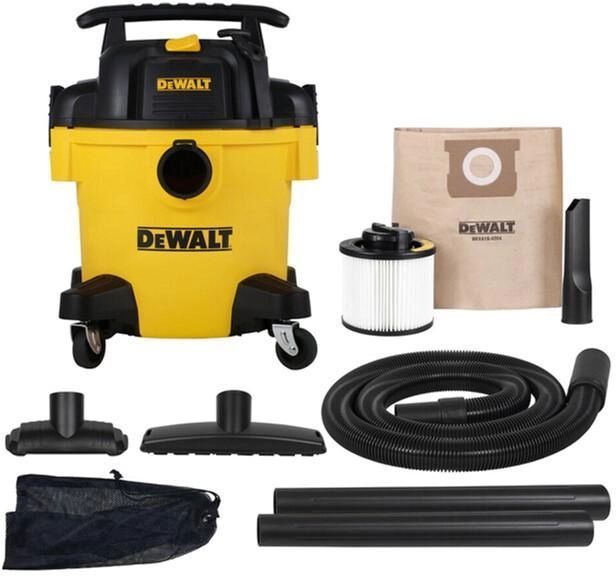 Купити Професійний промисловий пилосос DeWALT DXV20PTA : 1050 Вт, 20 л, 2268 л/хв в Україні у Tools Store
