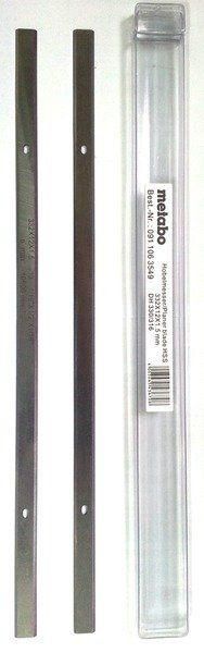 Ножі для рейсмусу Metabo DH 330 : 330 мм HSS (0911063549) 0911063549 фото