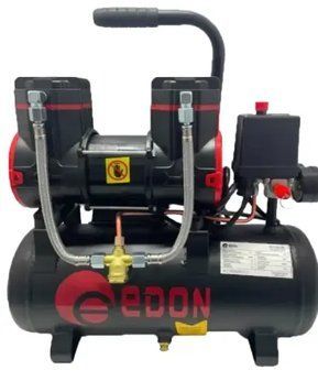 Компрессор 50л EDON ED1100-50L (1.1кВт/ 165л/мин /2 цилиндра/безмасляный) ED1100-50L фото
