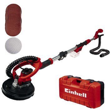 Купити Акумуляторна Шліфмашина для стін і стелі Einhell TE-DW 18/225 Li - Solo + зарядний пристрій і акумулятор 18V 4,0 Ah в Україні у Tools Store