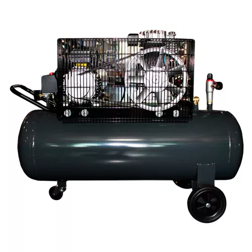 Мощный масляный воздушный поршневой компрессор GTM KAV30KCH2070B-100L ременный: 100л, 2,2кВт, 10бар, 300 л/мин KCH2070B-100L фото