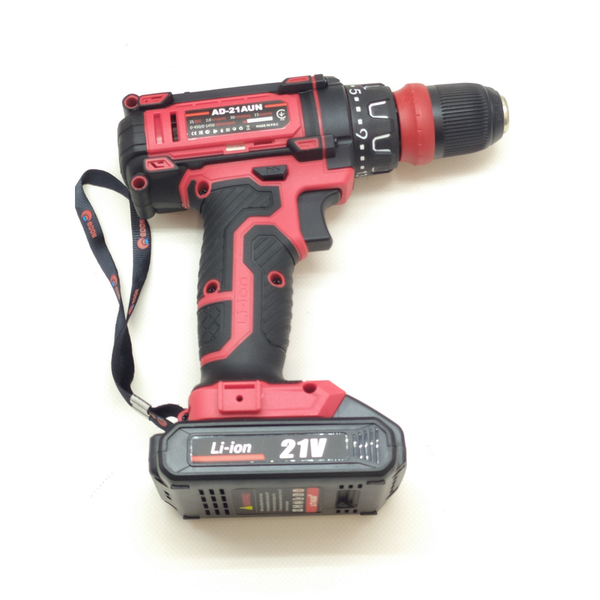 Купити Акумуляторний шуруповерт Edon AD-21AUN : 21V, 2 Аh, 1450 об/хв, 30 Нм, 2 акумулятора, зарядне, кейс в Україні у Tools Store
