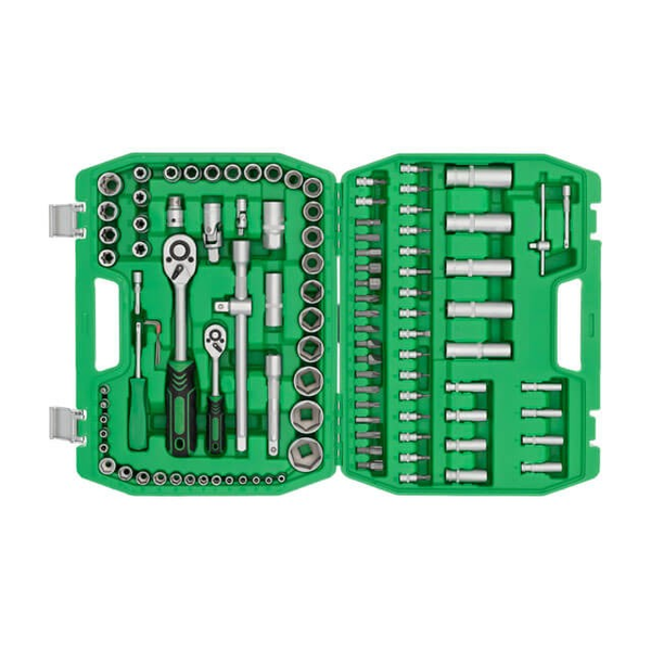 Качественный набор инструментов 1/2" & 1/4" 108 ед. INTERTOOL ET-6108SP ET-6108SP фото