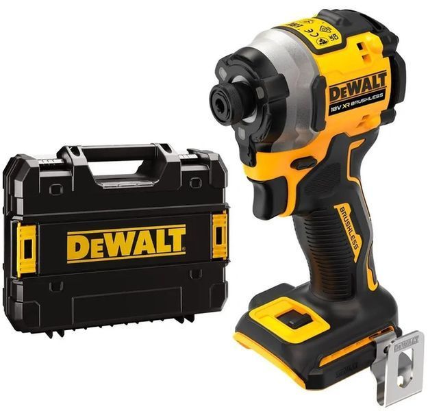 Купити Шурупокрут акумуляторний імпульсний DEWALT DCF850NT (18В/каркас/кейс/206Нм) в Україні у Tools Store
