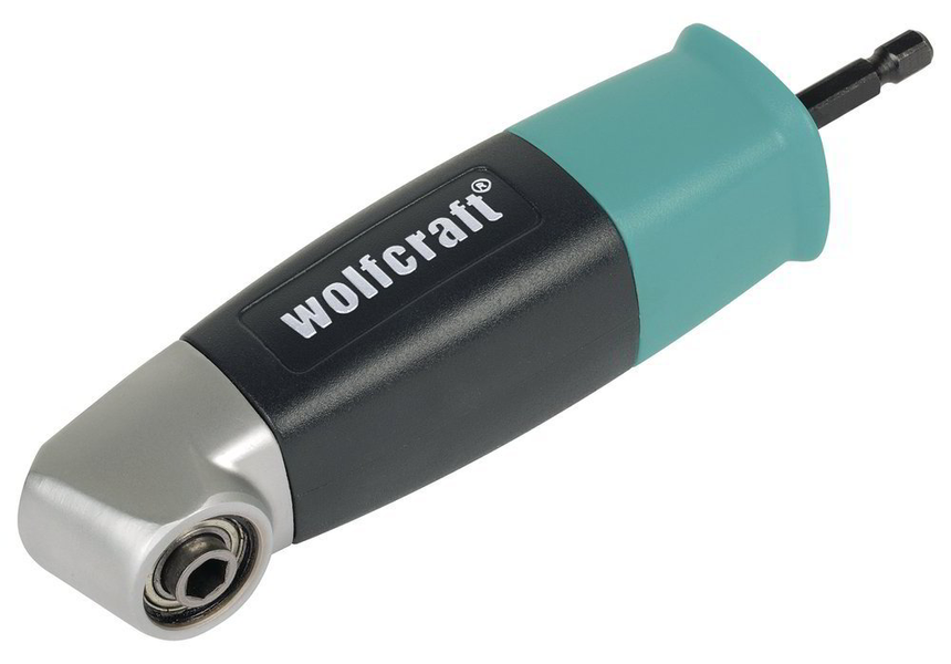 Угловой адаптер для шуруповёрта Wolfcraft 4688000 : 1/4, max. 400 об/мин, max.13 Н•м, длина 153 мм 4688000 фото