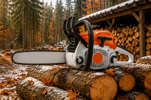 Як вибрати бензопилу або електропилу для заготівлі дров восени та взимку фото