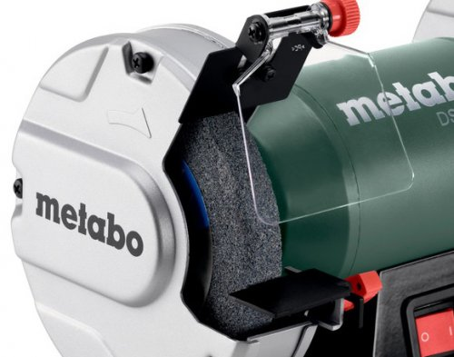 Профессиональная точила для заточки Metabo DS 150 M : 370 Вт, диск 150х20х20 мм, 2980 об/мин., 1,5 Нм, станок 604150000 фото