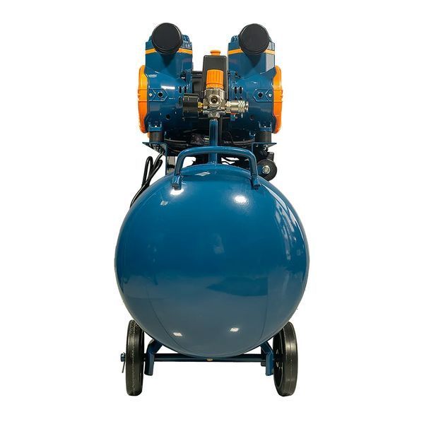 Компрессор 100л PROFI-TEC OFC-100.6 007823 (4.5кВт/715л/мин /6 цилиндров/безмасляный) 007823 фото