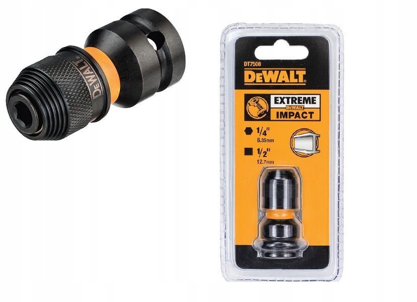 Переходник для ударных гайковертов DeWALT DT7508: 1/2, 25мм длина DT7508 фото