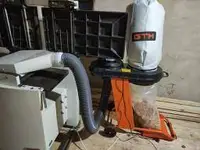 Качественный стружкоотсос GTM FM100E (FM100E): 550 Вт, об.х.х. 2850 об/мин, 65 л мешок для стружки 17895 фото