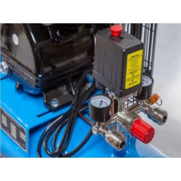 Купити Ремінний компресор AL-FA ALC100-2/230V (100 л, 3,8 кВт, 660 л/хв) в Україні у Tools Store