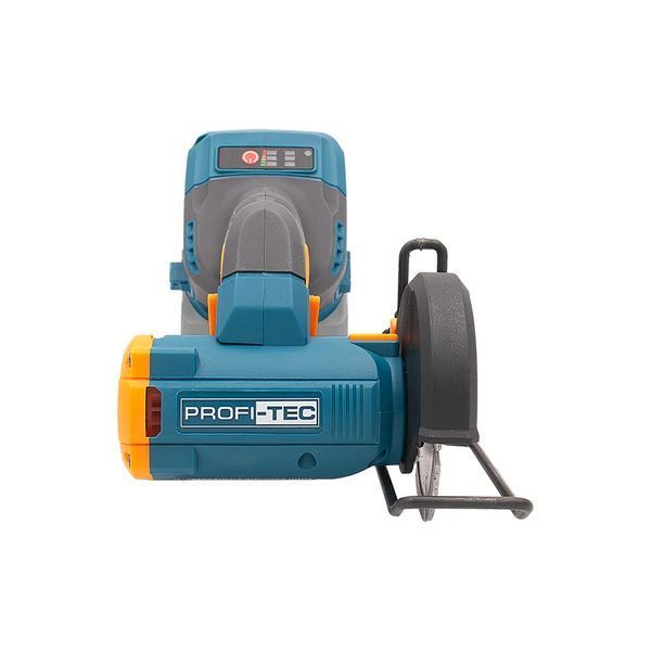 Шлифмашина угловая аккумуляторная PROFI-TEC PWS390 007952 (1акум.20В 2Ач/зарядный/кейс/76мм) 007952 фото