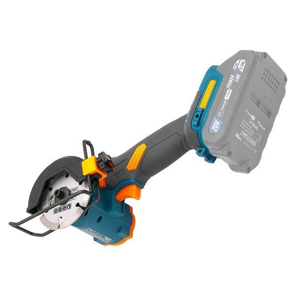 Шлифмашина угловая аккумуляторная PROFI-TEC PWS390 007952 (1акум.20В 2Ач/зарядный/кейс/76мм) 007952 фото