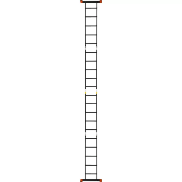 Лестница-трансформер алюминиевая 4 секции / 5 ступени BLUETOOLS : 5.84 м, 150кг многофункциональная стремянка 160-9017 фото