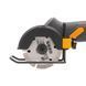 Шлифмашина угловая аккумуляторная PROFI-TEC PWS390 007952 (1акум.20В 2Ач/зарядный/кейс/76мм) - фото товара 007952