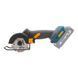 Шлифмашина угловая аккумуляторная PROFI-TEC PWS390 007952 (1акум.20В 2Ач/зарядный/кейс/76мм) - фото товара 007952