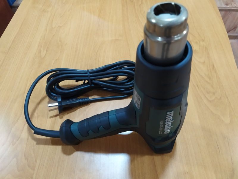 Профессиональный термофен Metabo HGE 23-650 LCD : 2300 Вт, LCD дисплей, 80 - 650 &deg;C (603065000) 603065000 фото