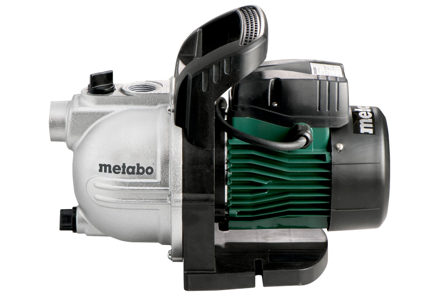 Купити Потужний садовий поверхневий насос Metabo P 3300 G : 900 Вт, 3300 л/год, подача 45 м, тиск 4.5 бар (600963000) в Україні у Tools Store