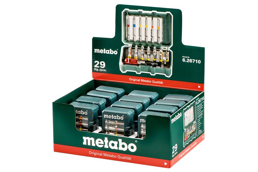 Набір біт Metabo 29 предмета (626710000) 626710000 фото