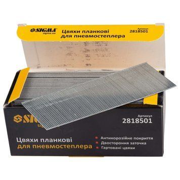 Гвоздь для степлера 50*1.25*1.0мм SIGMA 2818501 (уп.5000шт.) 2818501 фото