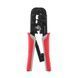 Клещи для опрессовки штекеров RJ11, RJ12, RJ45 типа Western INTERTOOL HT-7052 - фото товара HT-7052