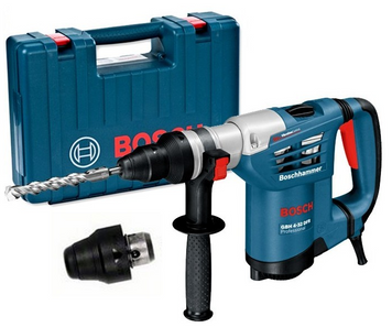 Купити Професійний ударний електричний перфоратор Bosch GBH 4-32 DFR : 900 Вт, 4,2 Дж (0611332100) в Україні у Tools Store