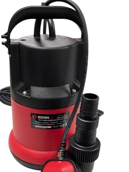 Купити Дренажний насос Edon Q1100/35 : 550 Вт чиста/грязна вода (Q1100/35) в Україні у Tools Store