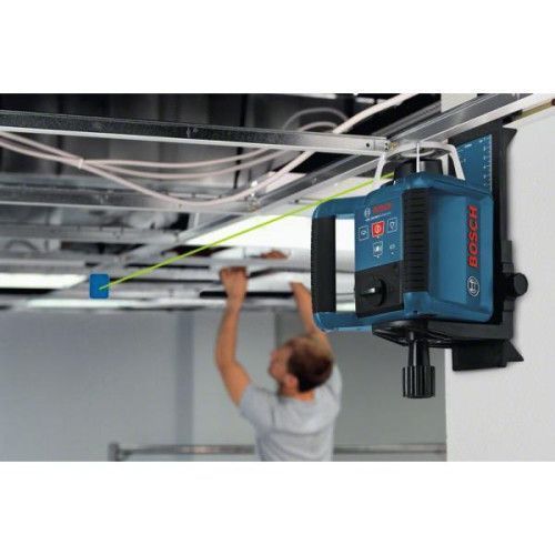 Профессиональный ротационный лазерный нивелир BOSCH GRL 300 HVG Professional: зеленый луч, кейс 0601061700 фото