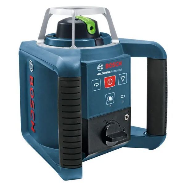 Профессиональный ротационный лазерный нивелир BOSCH GRL 300 HVG Professional: зеленый луч, кейс 0601061700 фото
