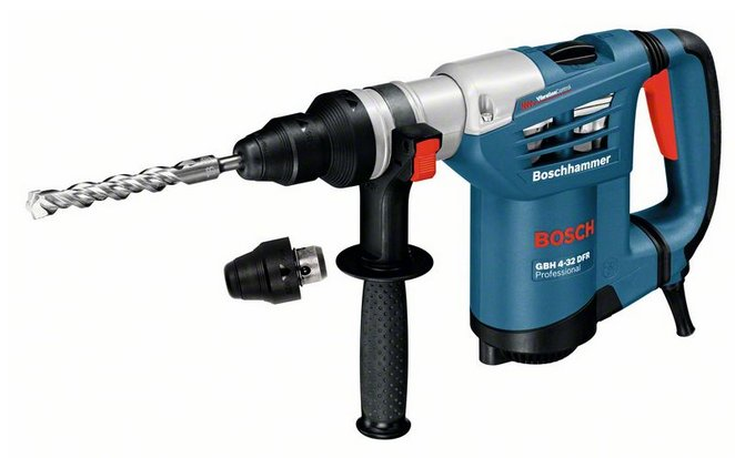 Профессиональный ударный электрический перфоратор Bosch GBH 4-32 DFR : 900 Вт, 4,2 Дж (0611332100) 611332100 фото