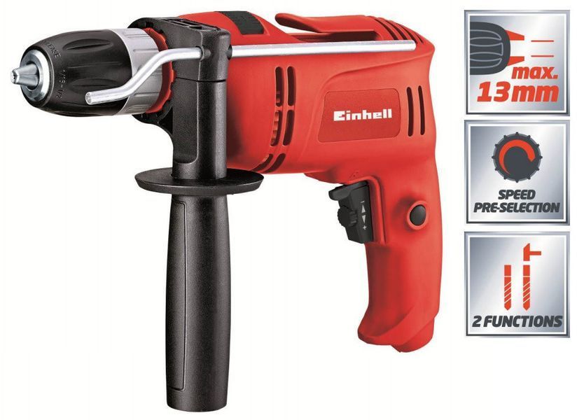 Купити Потужна дриль електрична Einhell TC-ID 650 E в Україні у Tools Store