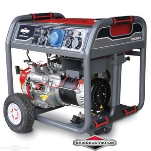 Профессиональный бензиновый генератор (электрогенератор) Briggs and Stratton Elite 8500EA : 8.5 кВт 30722 фото