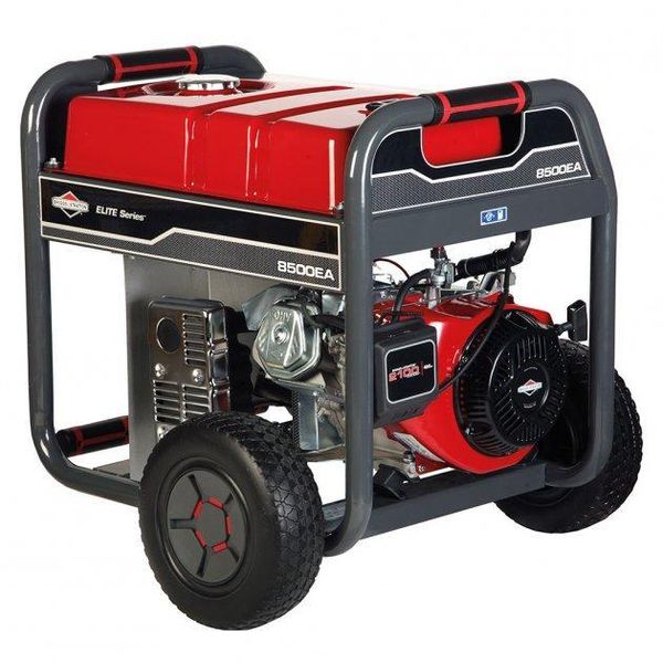 Професійний генератор бензиновий (електрогенератор) Briggs and Stratton Elite 8500EA : 8.5 кВт бензогенератор для дому 30722 фото