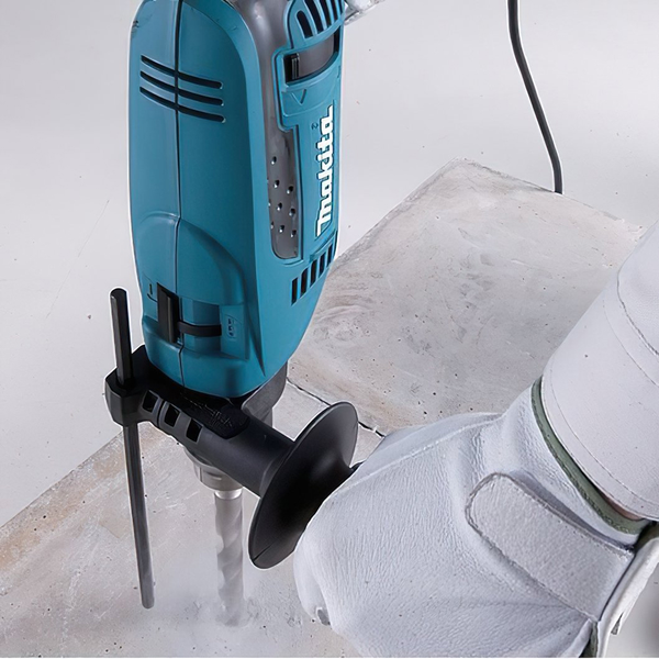 Профессиональная дрель электрическая ударная (электродриль) MAKITA HP 1640 : 680 Вт, 1.5-13 мм сверло, 2 кг HP1640 фото