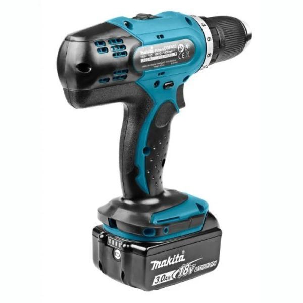 Купити Шурупокрут акумуляторний MAKITA DDF453RFE (2акум.18В 3Аг/зарядний/кейс) в Україні у Tools Store