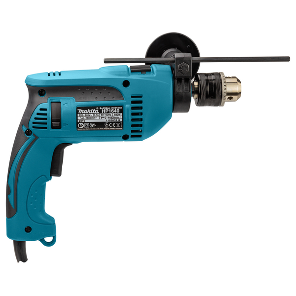 Профессиональная дрель электрическая ударная (электродриль) MAKITA HP 1640 : 680 Вт, 1.5-13 мм сверло, 2 кг HP1640 фото