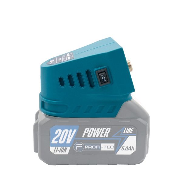 Мощный гибридный аккумуляторный паяльник PROFI-TEC RD-T12 POWERLine : без АКБ, от аккумулятор и сеть 220 В RD-T12 фото