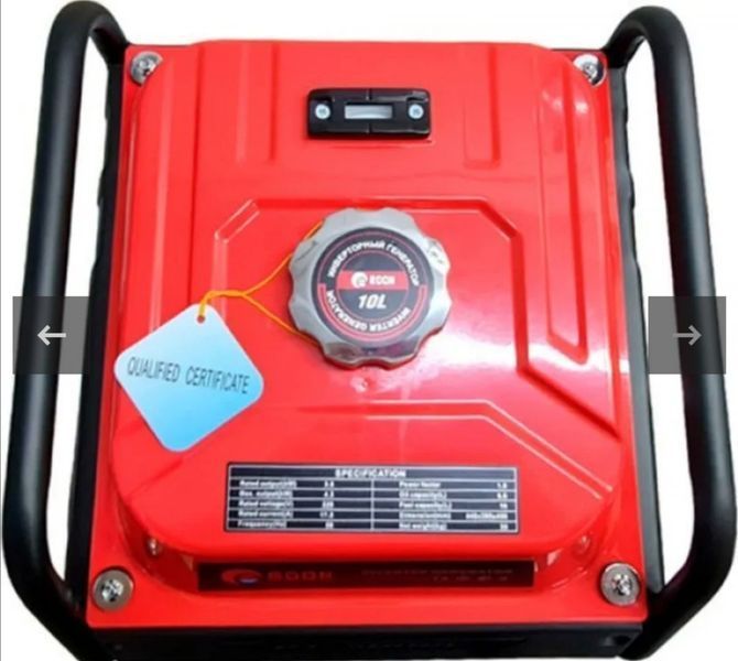 Инверторный генератор бензиновый EDON PT-5000C 4/4,2 кВт, 220 В, бак 10 л PT-5000C фото
