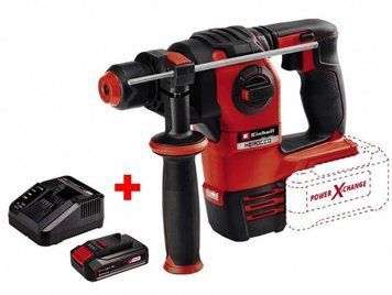Перфоратор бочковый Einhell HEROCCO-Solo New: 18V (акум 2.5 ампера и зарядка) 4513900, 4512097 фото