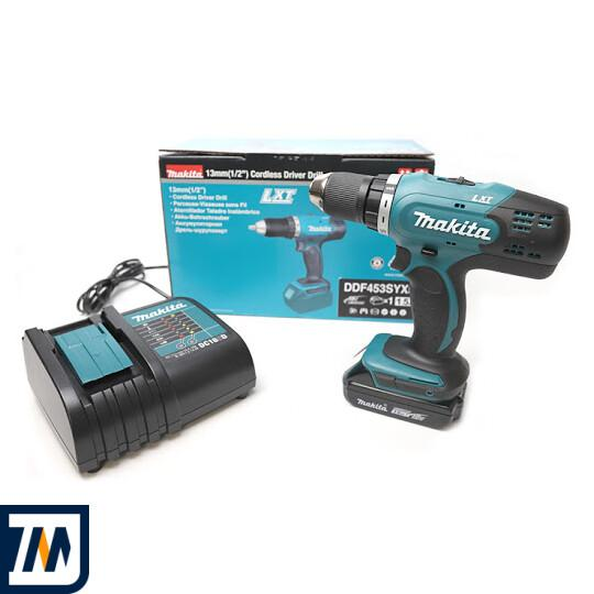 Купити Акумуляторний дриль-шуруповерт MAKITA DDF453SYX5;18 В/1.5 Ач, Li-ion в Україні у Tools Store