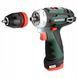 Аккумуляторный шуруповерт Metabo PowerMaxx BS Quick (+2 акб 2.0 А/ч, 12В) 600156500 - фото товара 600156500