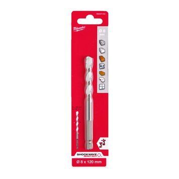 Купити Свердло універсальне 8мм MILWAUKEE 4932471104 (хвостовики Hex 1/4") в Україні у Tools Store