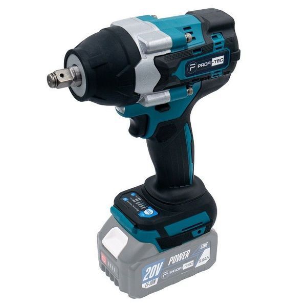 Купити Гайкокрут акумуляторний PROFI-TEC DTW800BL (2акум.20В 4Аг PT2040EP/зарядний/кейс/700Нм) в Україні у Tools Store